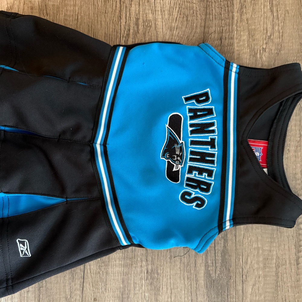 Official Panthers Cheerleading Uniform size 18 months